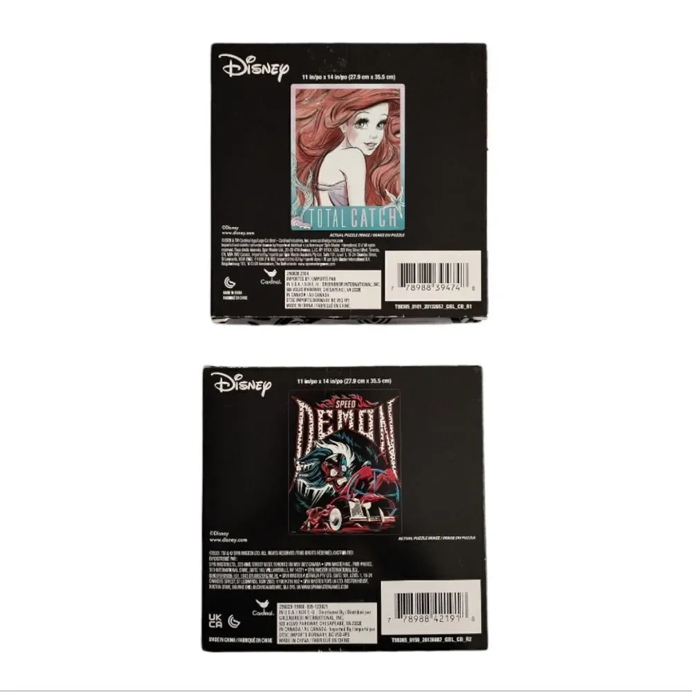 Disney‎ The Making Of A Wrinkle In Time Movie Book And 2 Puzzles Lot NWT